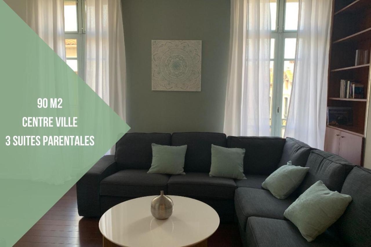 Beau T4 Hyper Centre Avec Parking Apartment Perpignan Bagian luar foto
